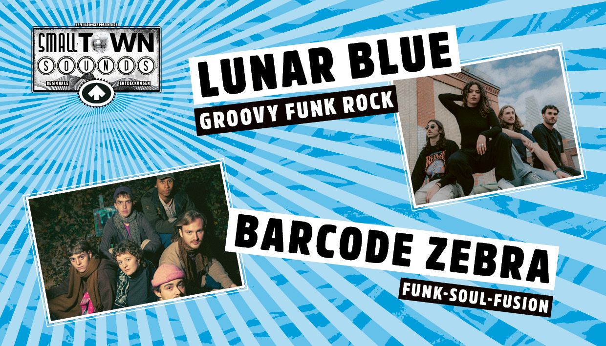 LUNAR BLUE & BARCODE ZEBRA