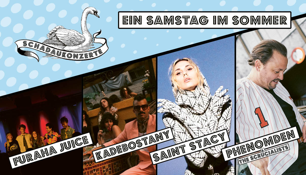 PHENOMDEN & THE SCRUCIALISTS, KADEBOSTANY, SAINT STACY UND FURAHA JUICE!