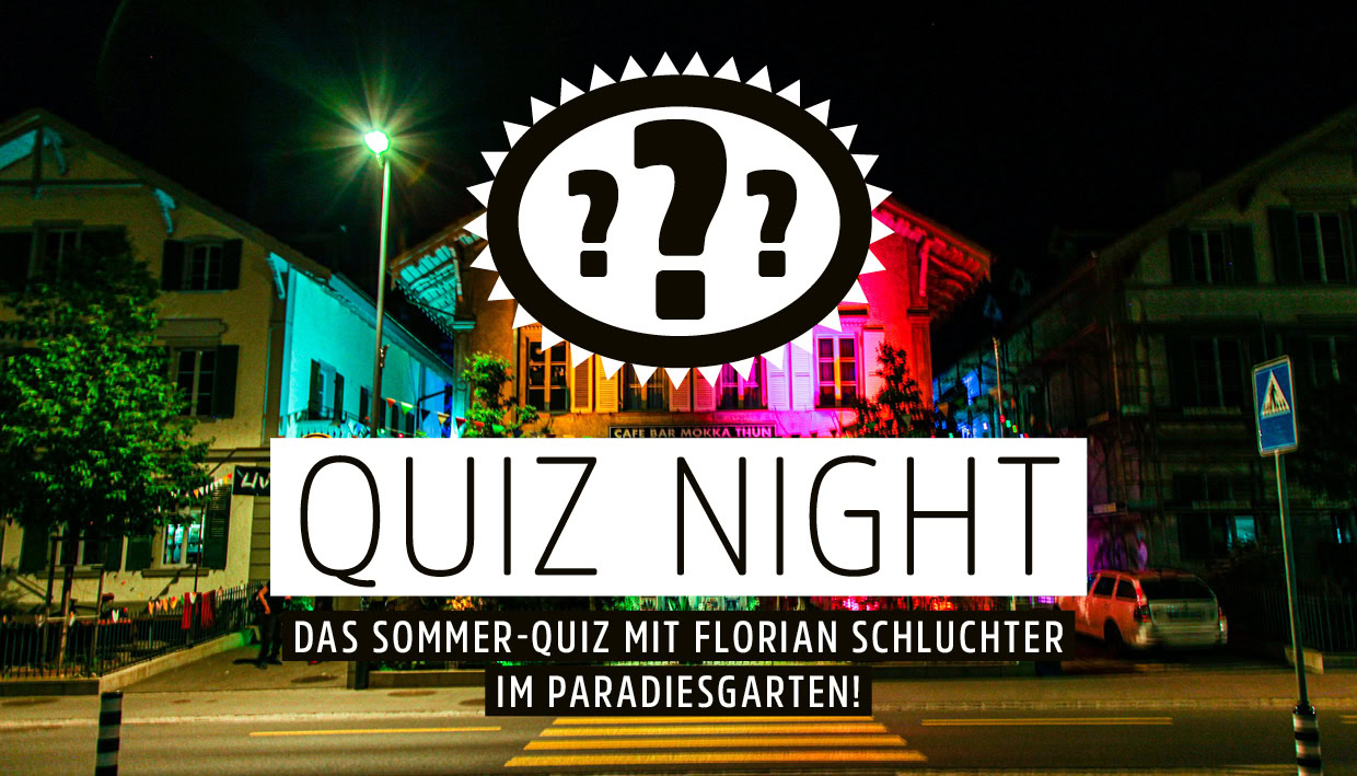 QUIZ NIGHT IM GARTEN